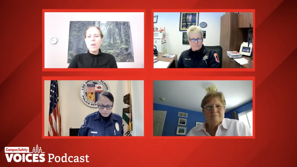 Campus Safety Voices podcast panel on recruiting and retaining women in campus security and law enforcement
